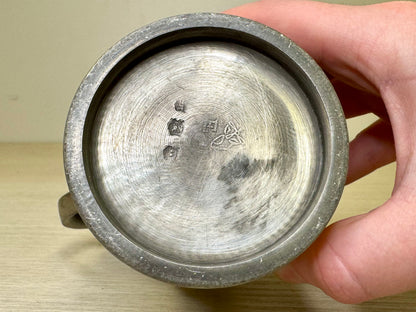 Vintage Pewter Haystack Pitcher