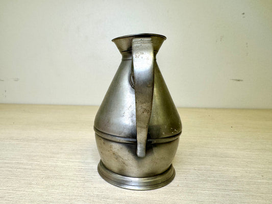 Vintage Pewter Haystack Pitcher
