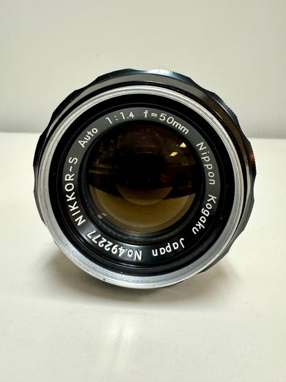 1960s Nikkormat FTN 35mm Film Camera & Lenses Set