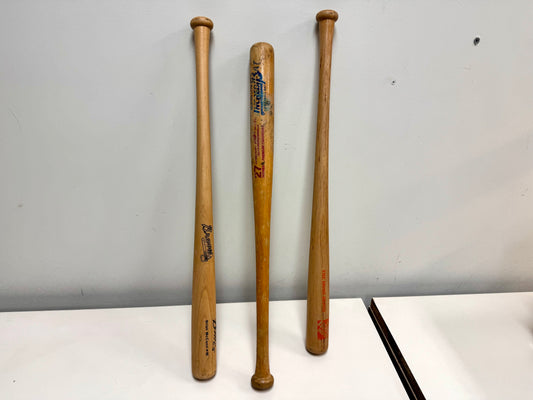 Set of 3 Mini Baseball Bats