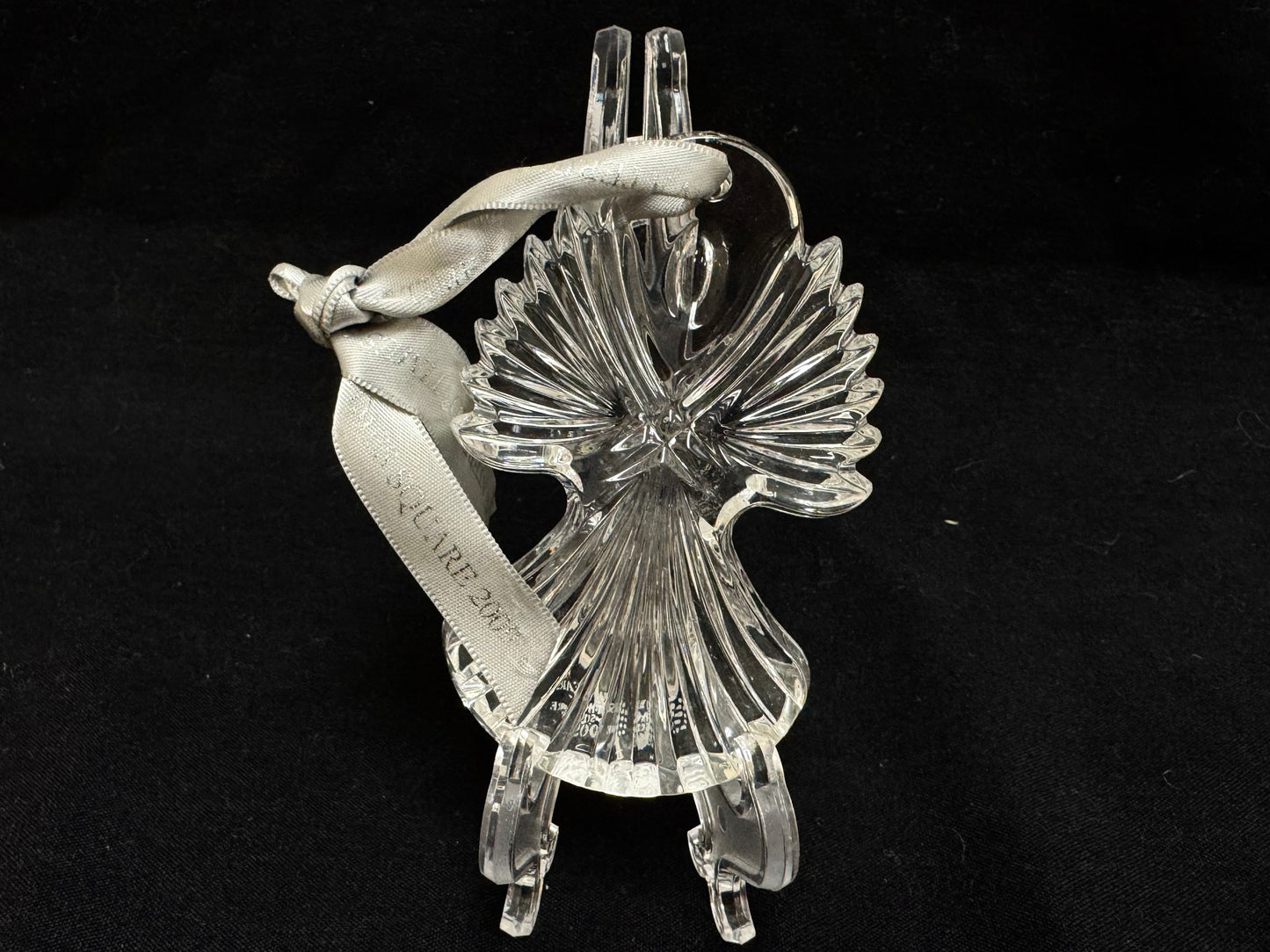 Waterford Crystal Christmas Ornament Times Square 2009 "Joy"