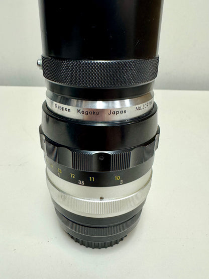 1960s Nikkormat FTN 35mm Film Camera & Lenses Set