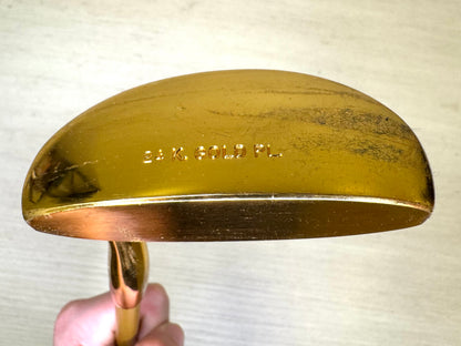 24k Gold Plated Collectible Putter