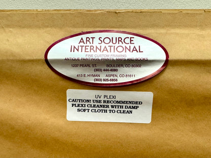 Source Brault Sparkling Water Framed Poster