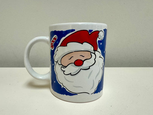 Cartoon Santa Christmas Mug
