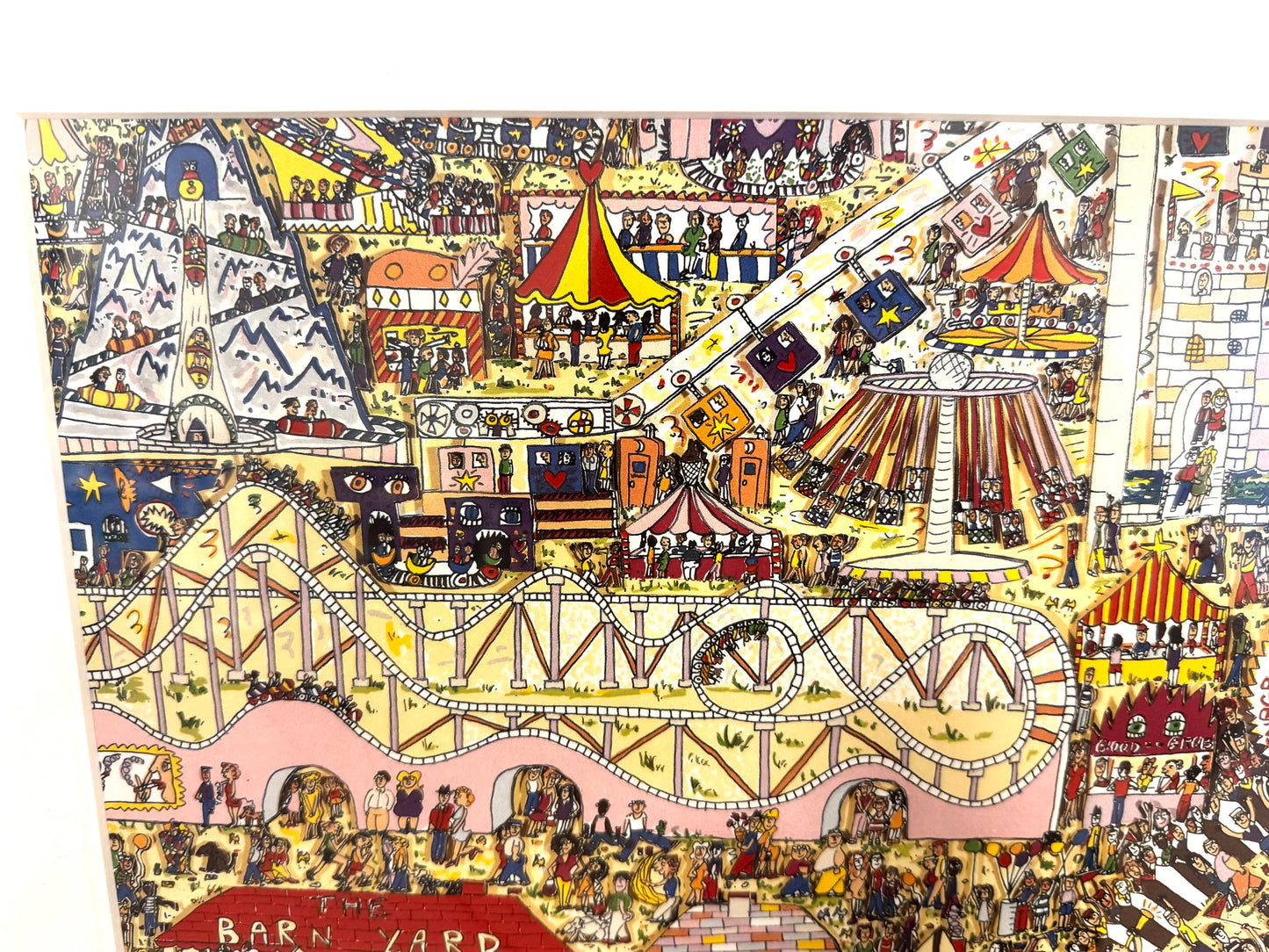 "Take Me Out To The Ball Game" Art Print James Rizzi