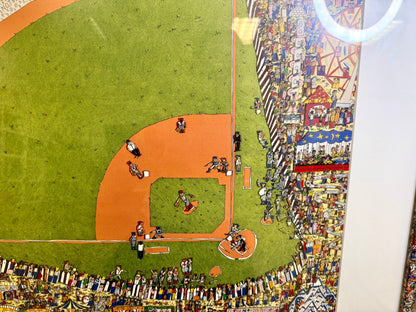 "Take Me Out To The Ball Game" Art Print James Rizzi