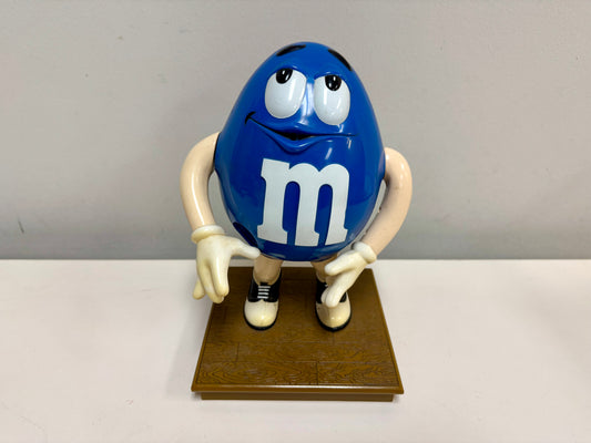 1991 Blue M&M Candy Dispenser