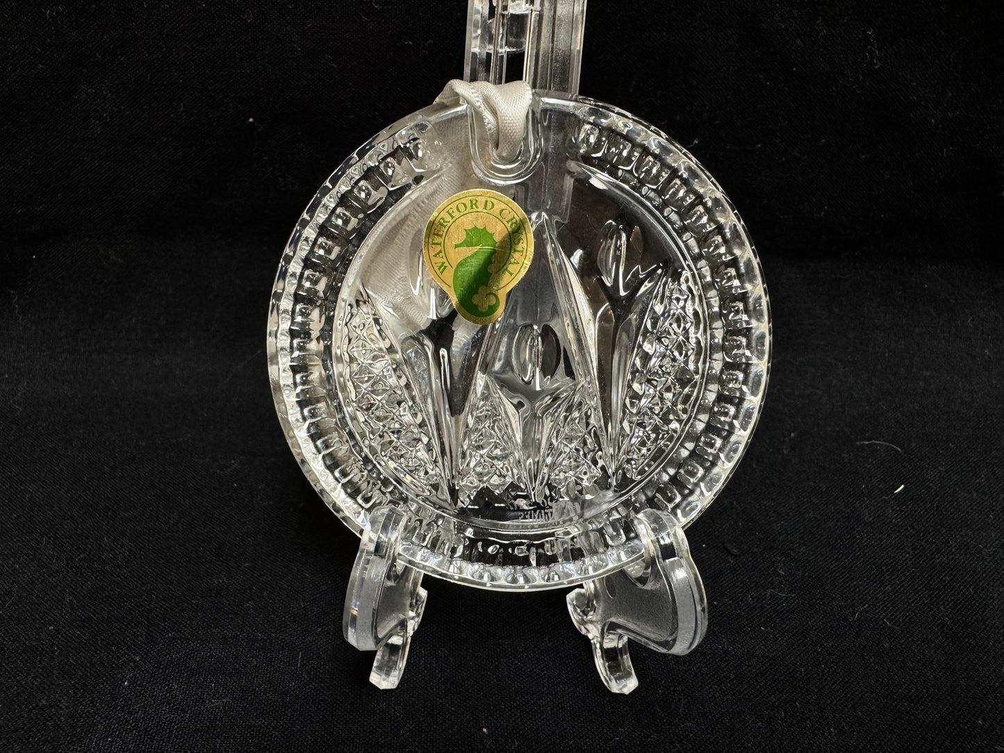 Waterford Crystal Christmas Ornament Times Square 2012 "Let There Be Friendship"