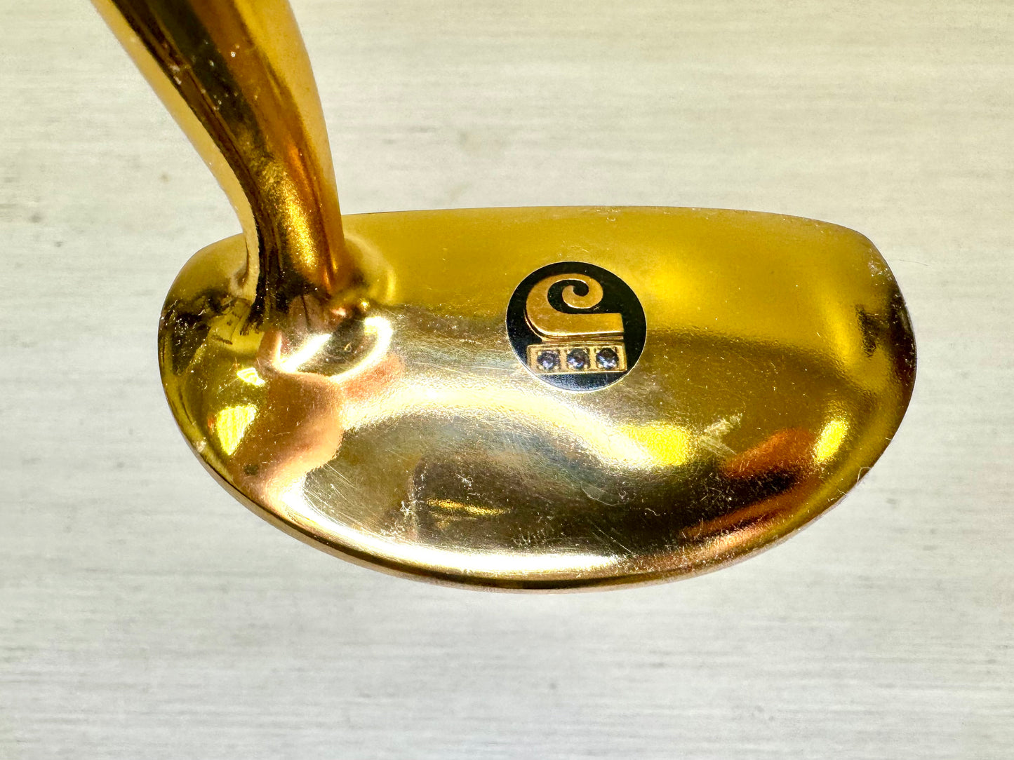 24k Gold Plated Collectible Putter