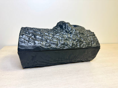 John Wright Co. Cast Iron Log Shaped Stove Steamer