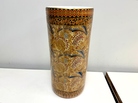 Chinoiserie Style Ceramic Umbrella Stand