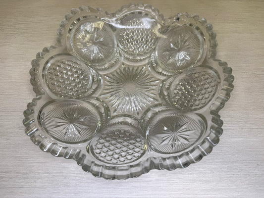 Early 1900s Crystal Serving Dish