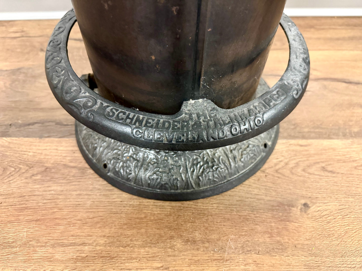 Antique Schneider & Trenkamp Co. Gas Heater