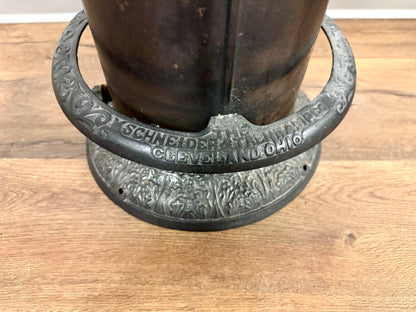 Antique Schneider & Trenkamp Co. Gas Heater
