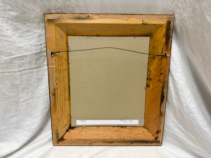 "Fighter" Framed Art Print by Tonya Engel