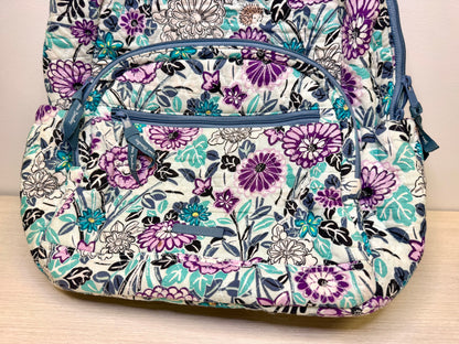 Vera Bradley "Penelope Garden" Pattern Backpack