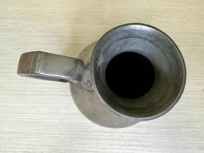 Vintage Pewter Haystack Pitcher