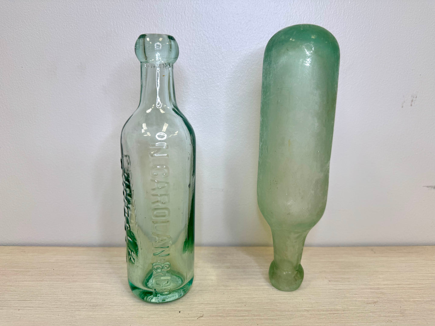 Set of 2 Antique Bottles