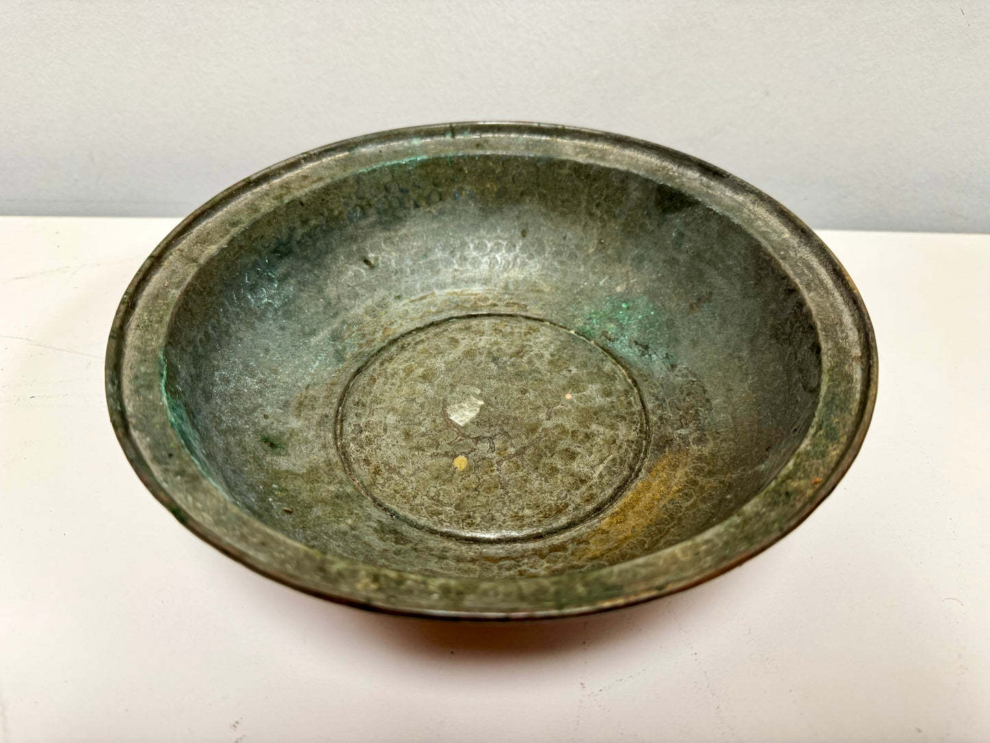 Vintage Hammered Copper Bowl