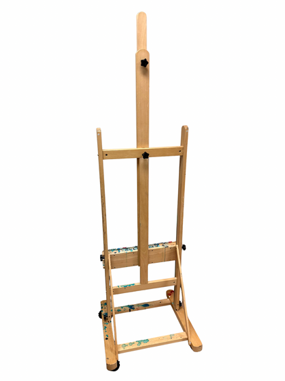 Large Canvas Painting H-Frame Easel