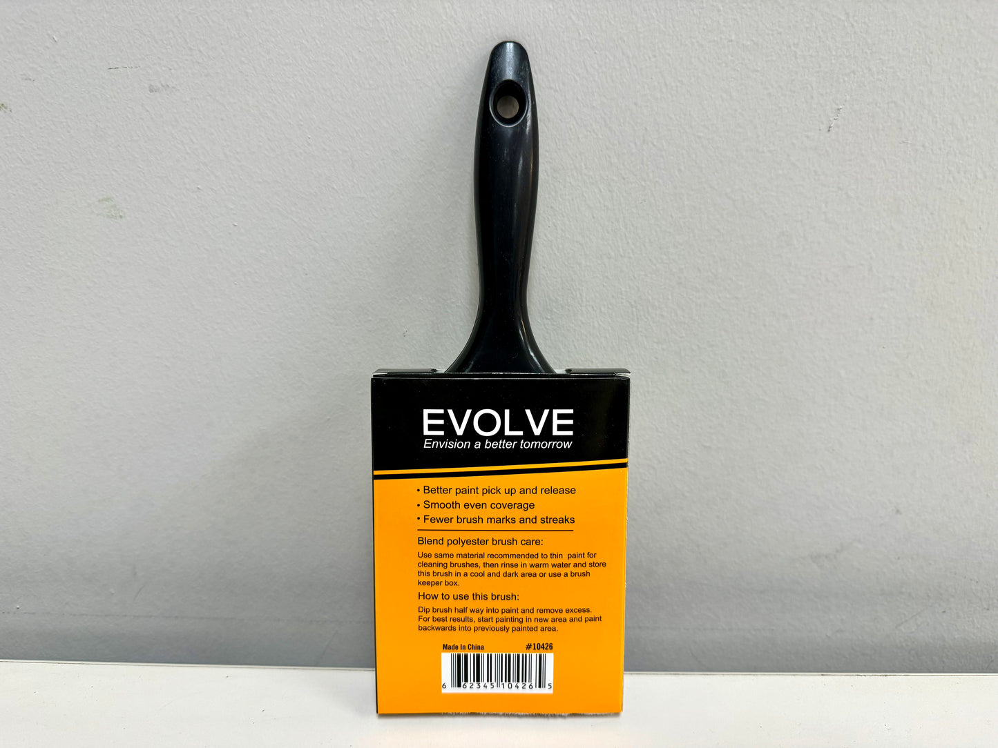 Evolve 4" Flat Superior Quality Paint Brush
