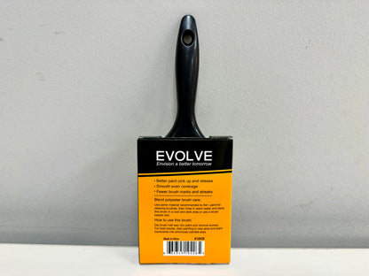 Evolve 4" Flat Superior Quality Paint Brush