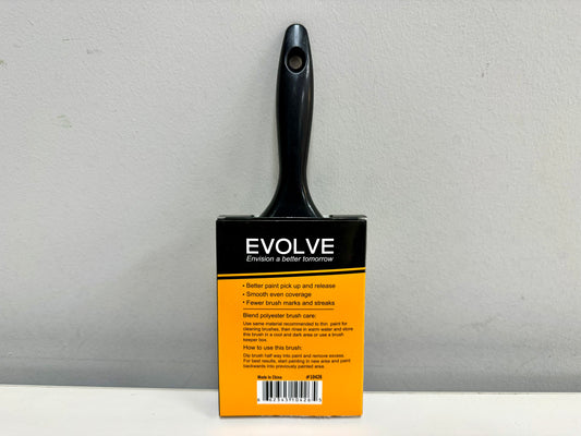Evolve 4" Flat Superior Quality Paint Brush