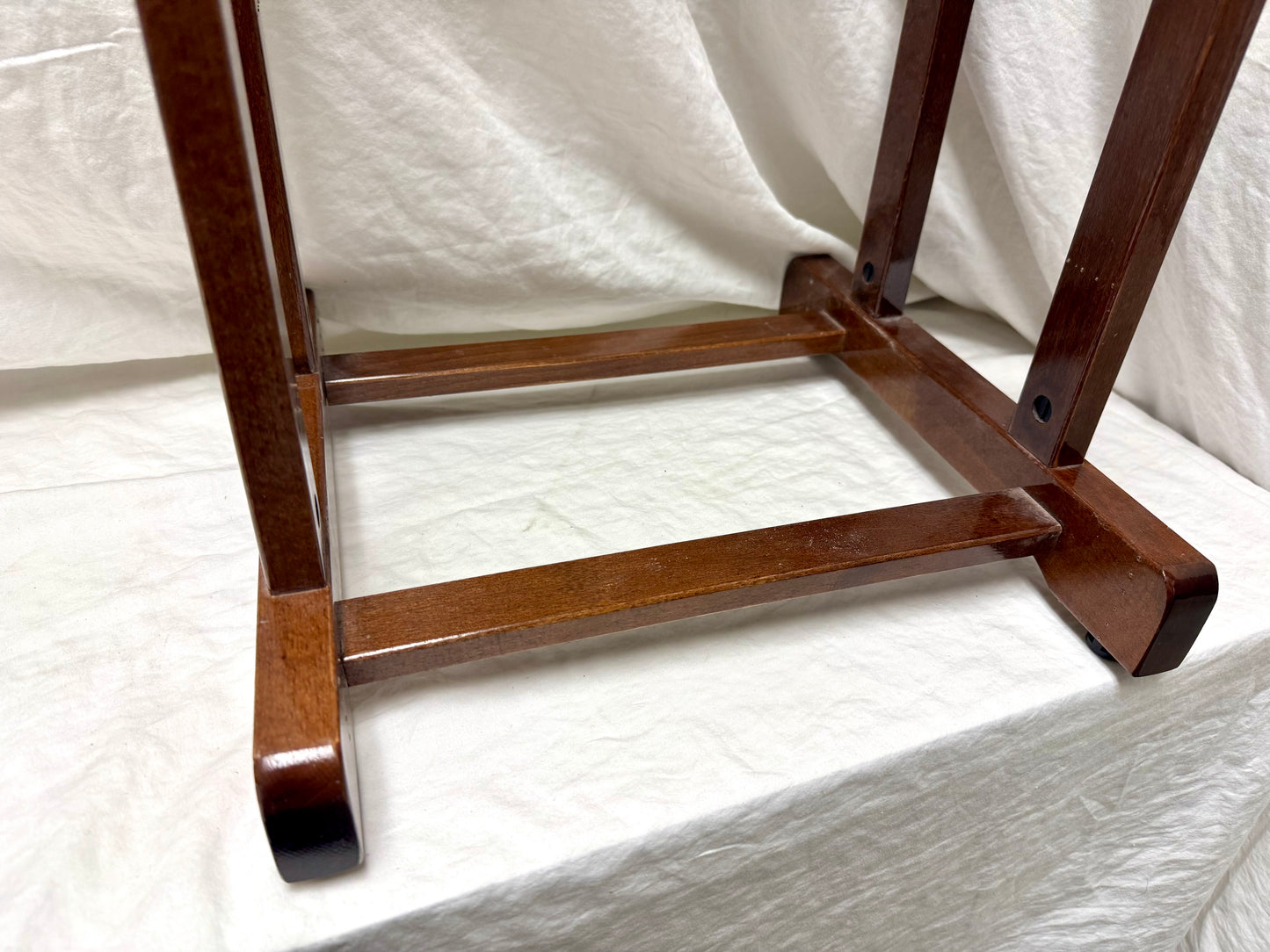 Midcentury Wooden Valet Stand