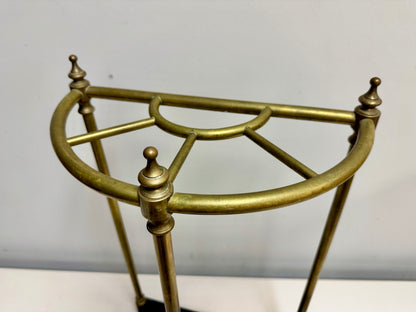 Antique Brass & Cast Iron Umbrella Stand