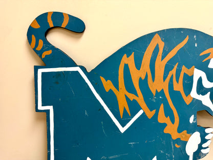 Wooden Memphis Tigers Yard Sign