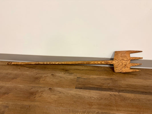 Antique Wooden Pitch Fork