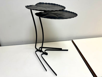 1950s Salterini Midcentury Modern Leaf Nesting Tables