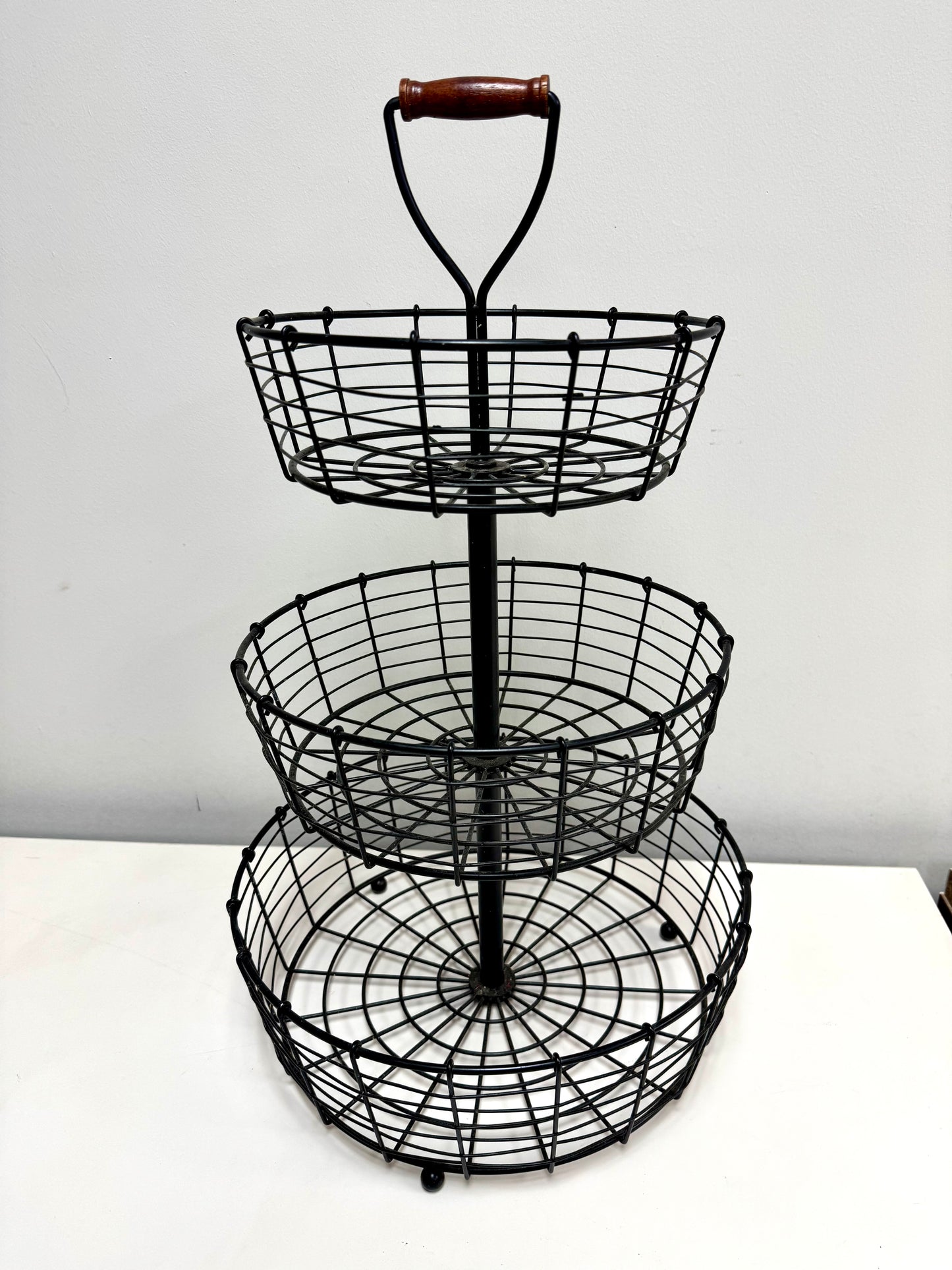 3 Tier Metal Wire Basket