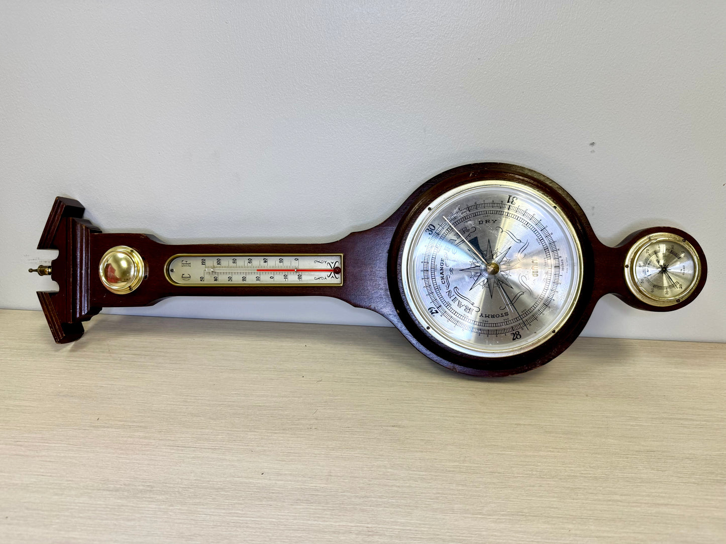 1950s-60s Banjo Style Home Weather Station