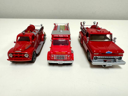 Firetruck Christmas Ornament Bundle