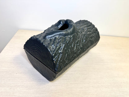 John Wright Co. Cast Iron Log Shaped Stove Steamer