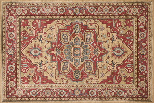 Dark Pink Area Rug
