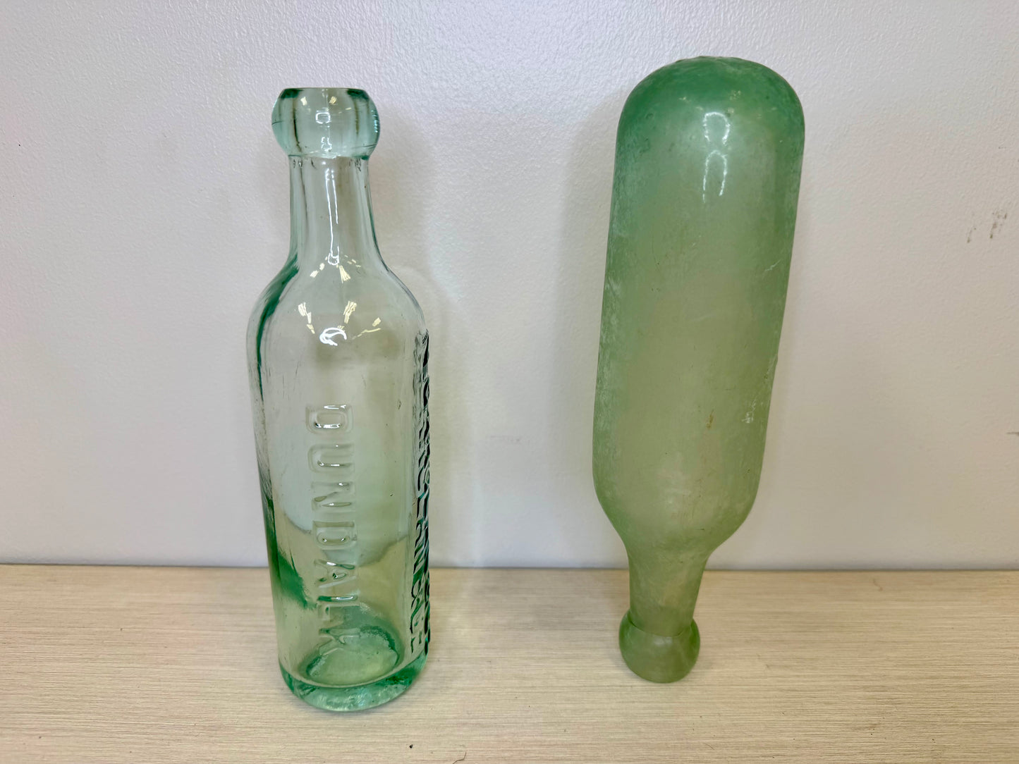 Set of 2 Antique Bottles