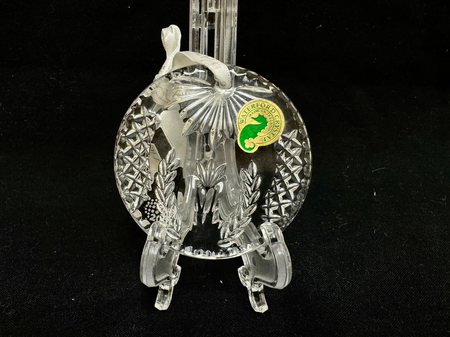 Waterford Crystal Christmas Ornament Times Square 2001 "Hope for Abundance"