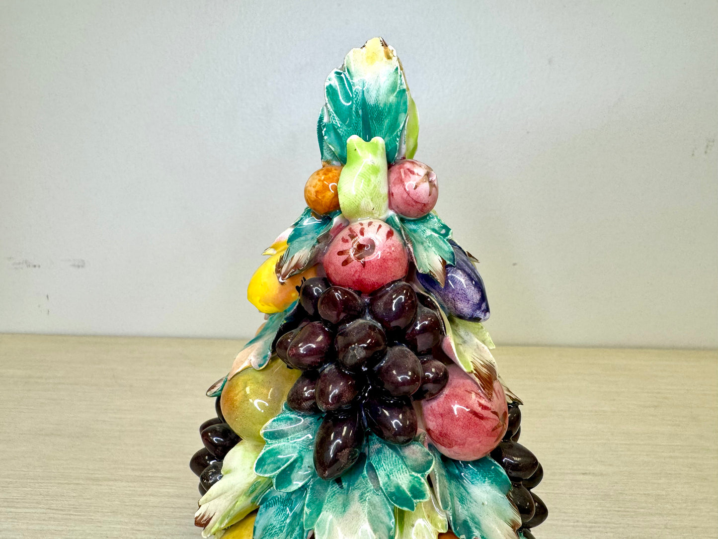 Fratelli Mollica & Co. Italian Capodimonte Fruit Sculpture