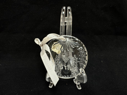 Waterford Crystal Christmas Ornament Times Square 2001 "Hope for Abundance"