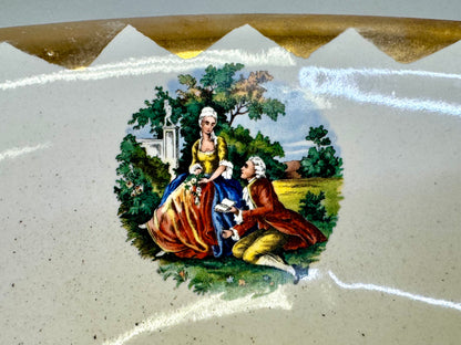 1868 George & Martha Washington Pitcher/Wash Basin Set