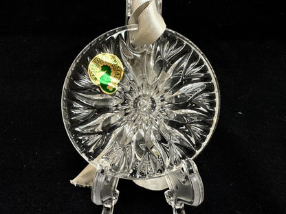 Waterford Crystal Christmas Ornament Times Square Ball 100th Anniversary, 2008