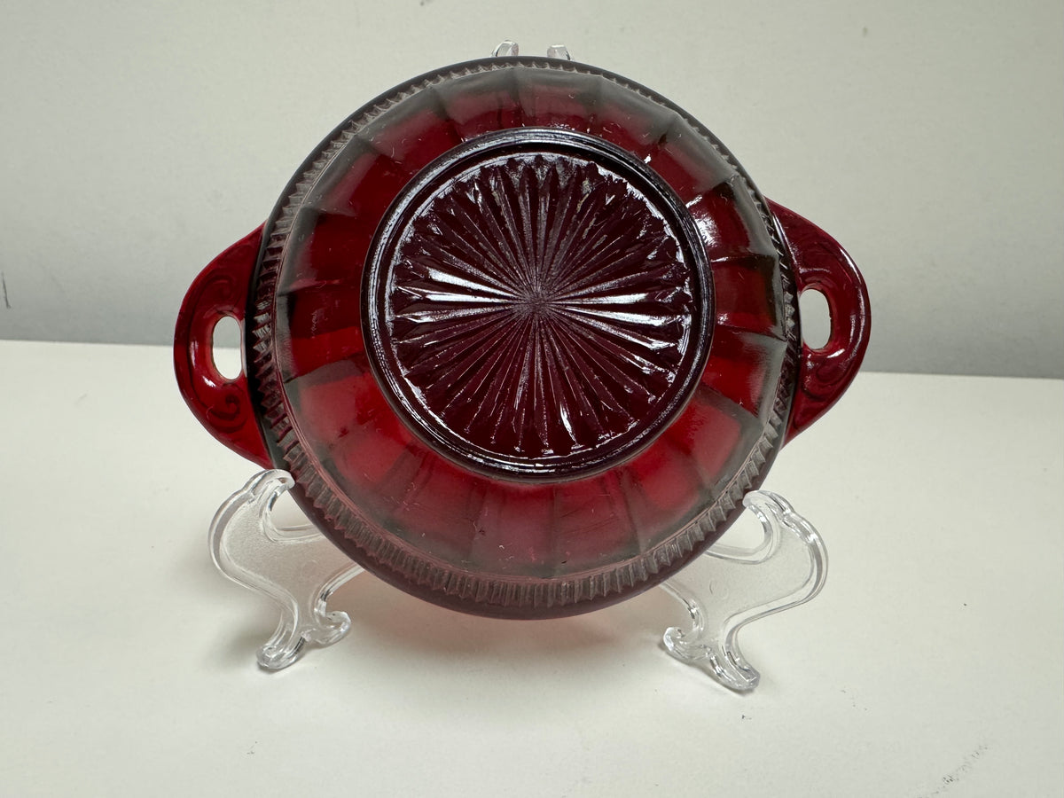 Anchor Hocking Ruby Red Depression Glass Bowls