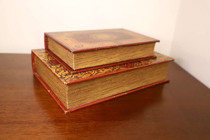 Nesting Book Box Pair