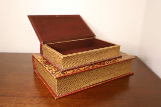 Nesting Book Box Pair