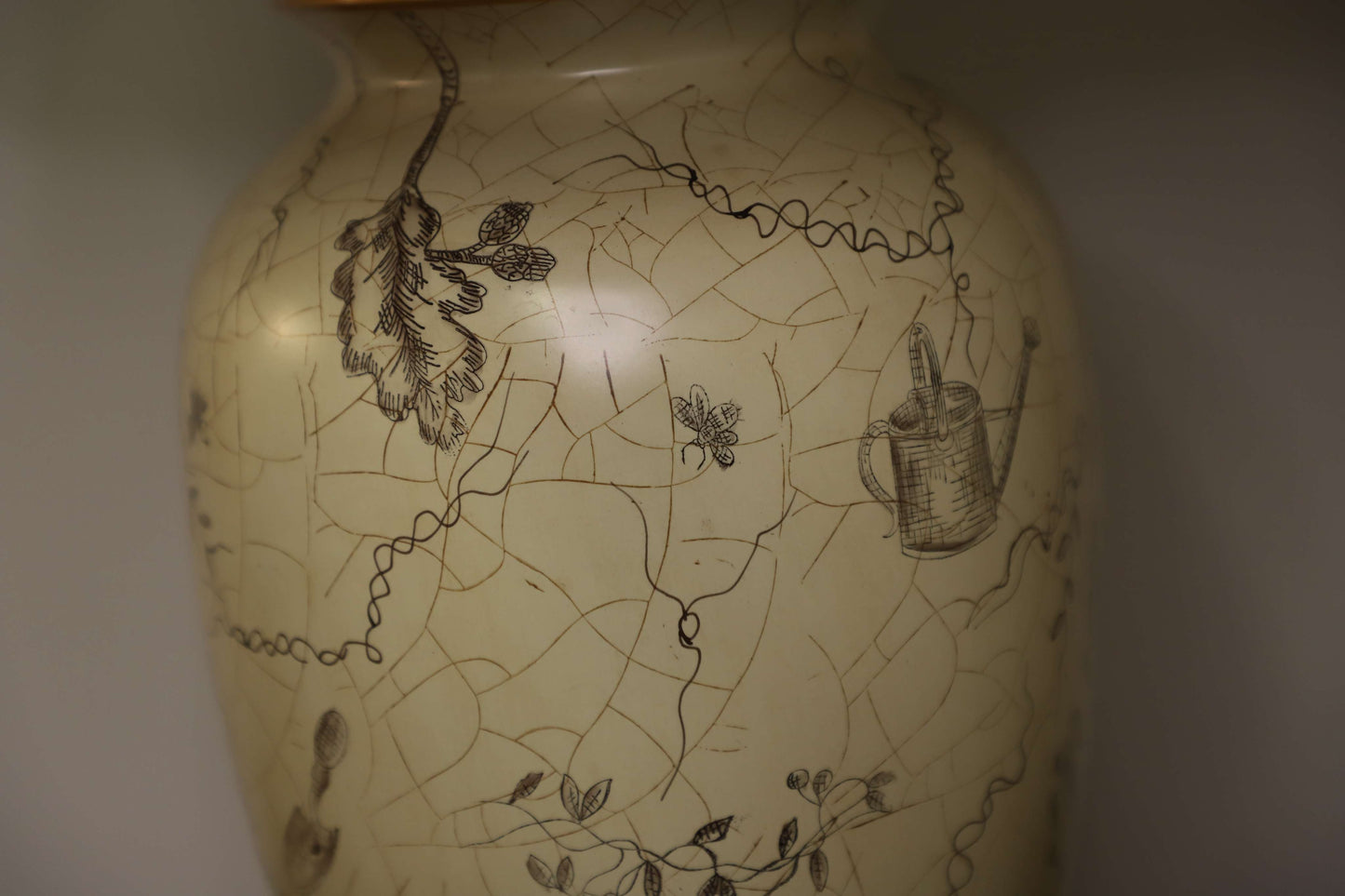 Ceramic Chicken Lamp