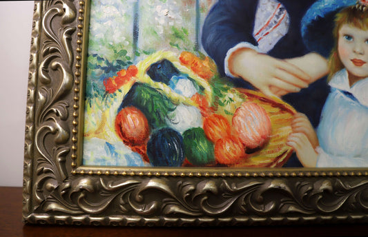 Two Sisters (on the Terrace), 1881 by Pierre-Auguste Renoir Reproduction