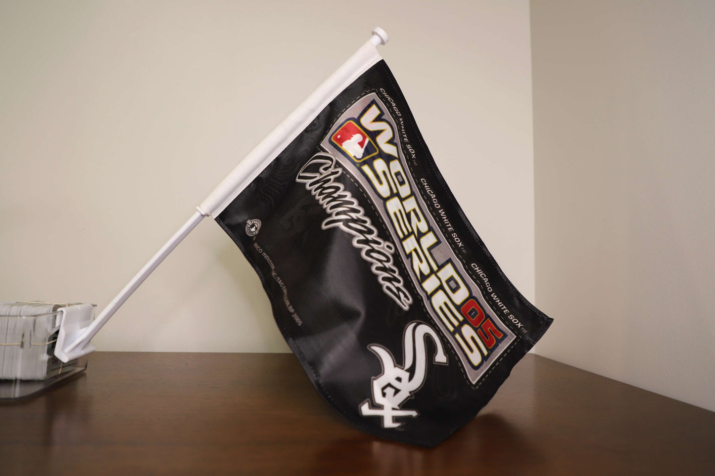 2005 World Series White Sox Champions Car Flag